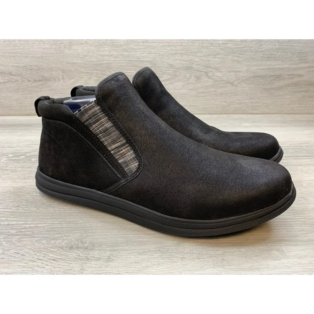 Clarks Cloudsteppers Breeze Clover Black Ankle Boots Women's 11 Comfort Shoes